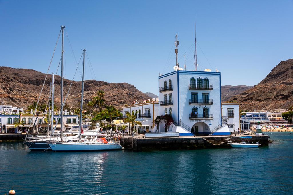 Apartamentos Las Palmeras Puerto De Mogan Exterior foto